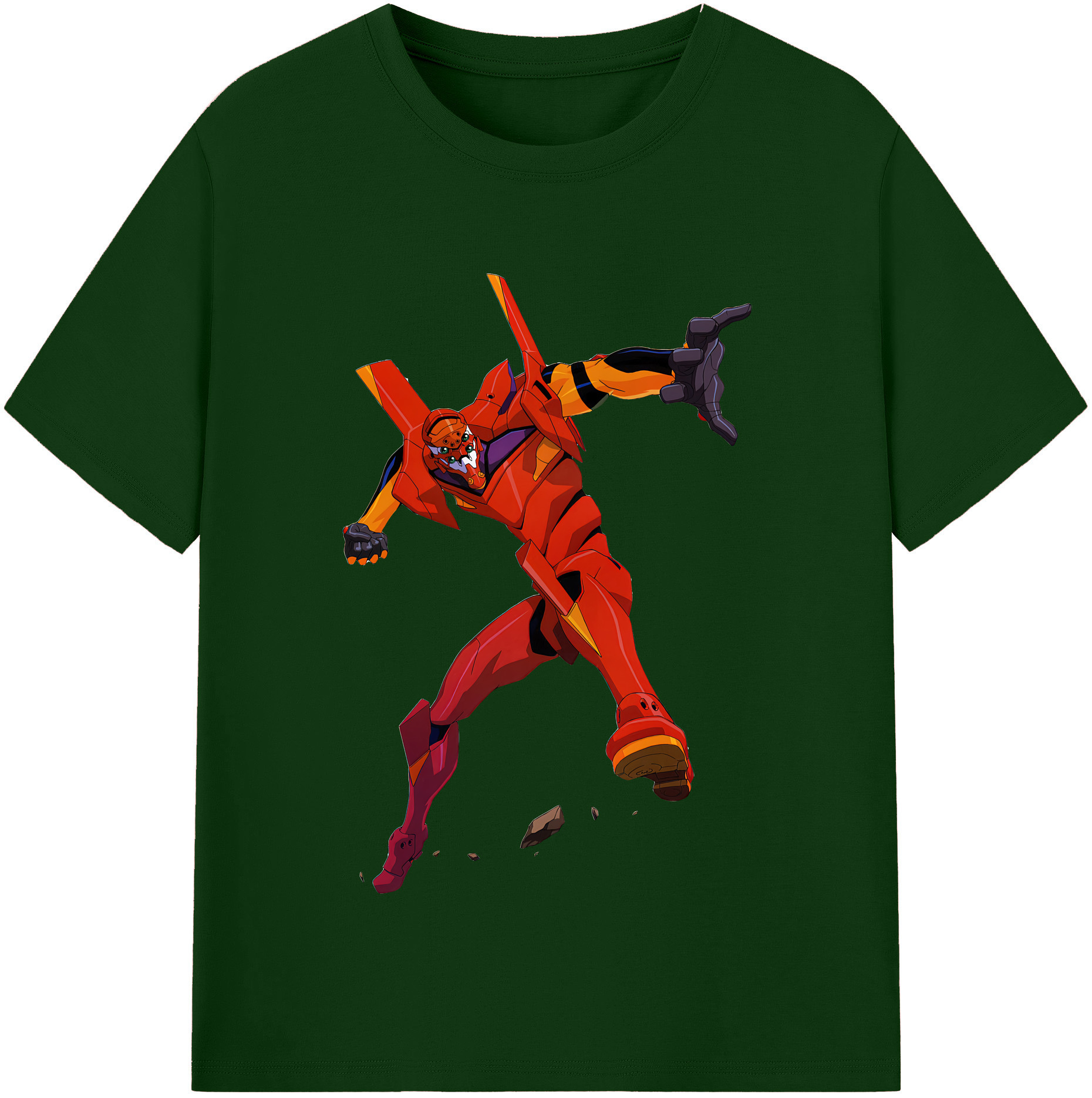 （画像用） EVA 新世紀エヴァンゲリオン 綿100％半袖Tシャツ（フロントプリント）